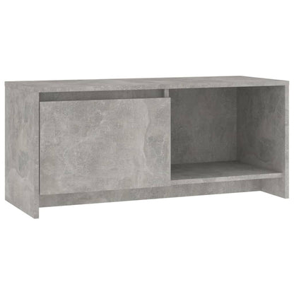 Tv Skříňka Betonově Šedá 90 X 35 X 40 Cm Kompozitní Dřevo