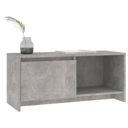Tv Skříňka Betonově Šedá 90 X 35 X 40 Cm Kompozitní Dřevo