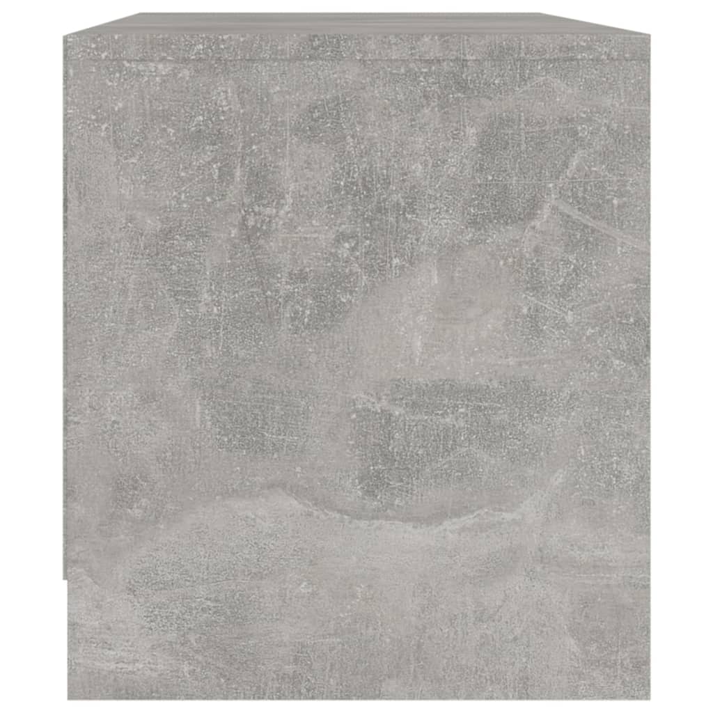 Tv Skříňka Betonově Šedá 90 X 35 X 40 Cm Kompozitní Dřevo