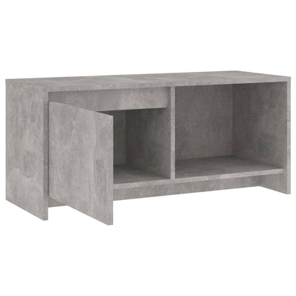 Tv Skříňka Betonově Šedá 90 X 35 X 40 Cm Kompozitní Dřevo
