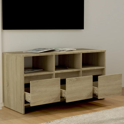 Tv Skříňka Dub Sonoma 102 X 37,5 X 52,5 Cm Kompozitní Dřevo