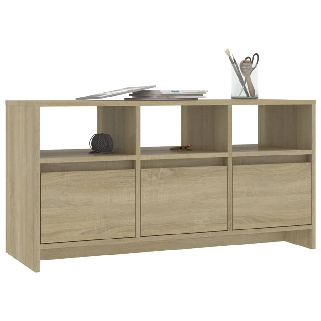 Tv Skříňka Dub Sonoma 102 X 37,5 X 52,5 Cm Kompozitní Dřevo