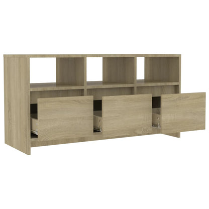 Tv Skříňka Dub Sonoma 102 X 37,5 X 52,5 Cm Kompozitní Dřevo