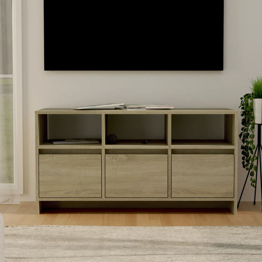 Tv Skříňka Dub Sonoma 102 X 37,5 X 52,5 Cm Kompozitní Dřevo