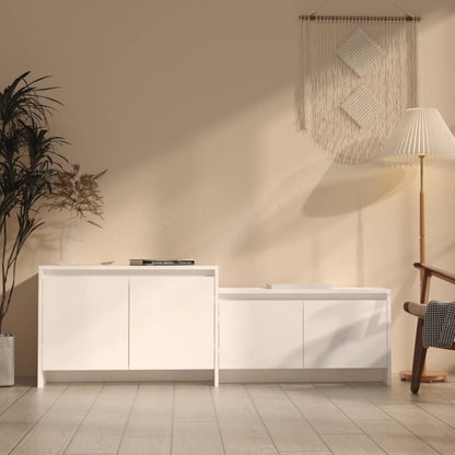 Tv Skříňka 146,5 X 35 X 50 Cm Kompozitní Dřevo