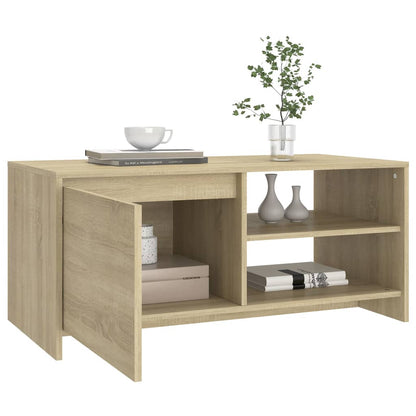 Konferenční Stolek Dub Sonoma 102 X 50 X 45 Cm Kompozitní Dřevo