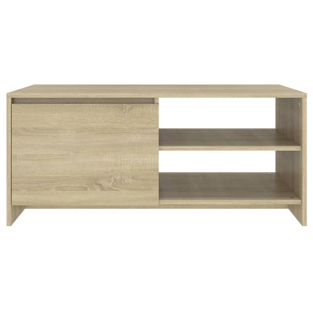 Konferenční Stolek Dub Sonoma 102 X 50 X 45 Cm Kompozitní Dřevo
