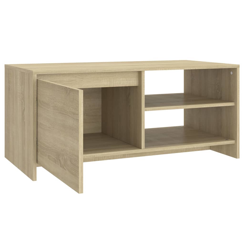 Konferenční Stolek Dub Sonoma 102 X 50 X 45 Cm Kompozitní Dřevo