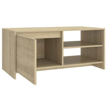 Konferenční Stolek Dub Sonoma 102 X 50 X 45 Cm Kompozitní Dřevo