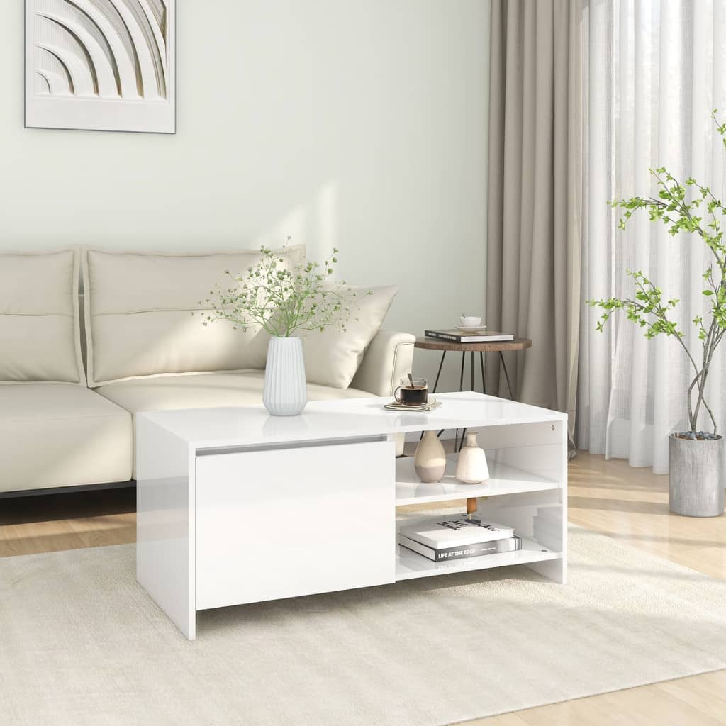 Konferenční Stolek 102X50X45 Cm Kompozitní Dřevo