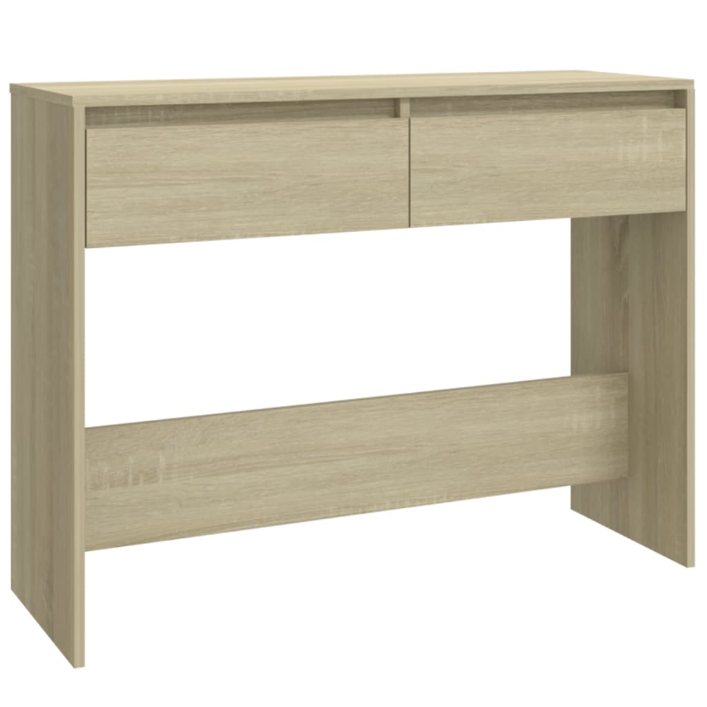 Konzolový Stolek Dub Sonoma 100 X 35 X 76,5 Cm Kompozitní Dřevo
