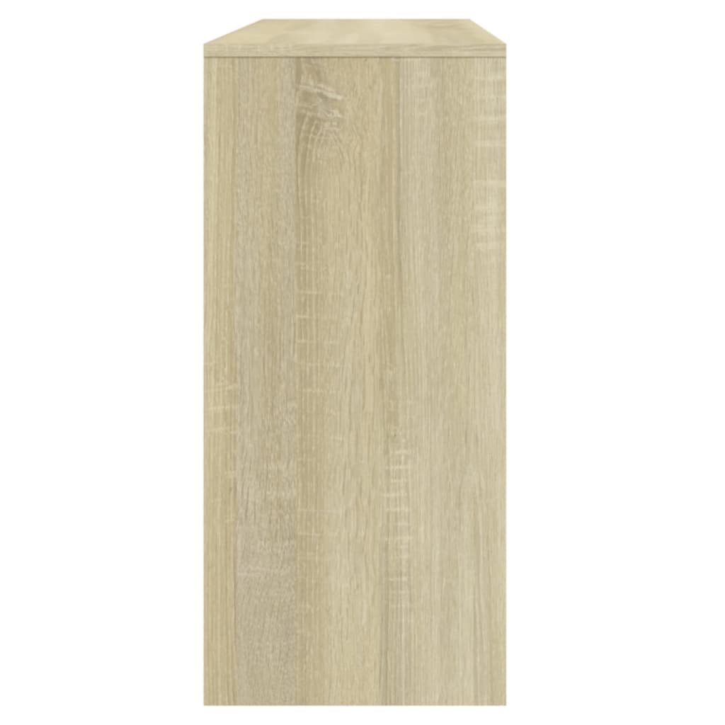 Konzolový Stolek Dub Sonoma 100 X 35 X 76,5 Cm Kompozitní Dřevo
