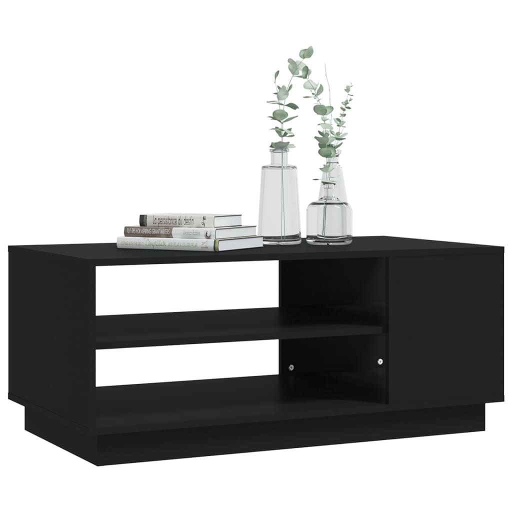 Konferenční Stolek Černý 102 X 55 X 43 Cm Dřevotříska