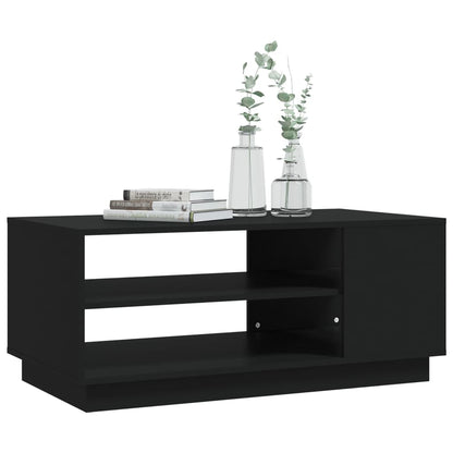 Konferenční Stolek Černý 102 X 55 X 43 Cm Dřevotříska