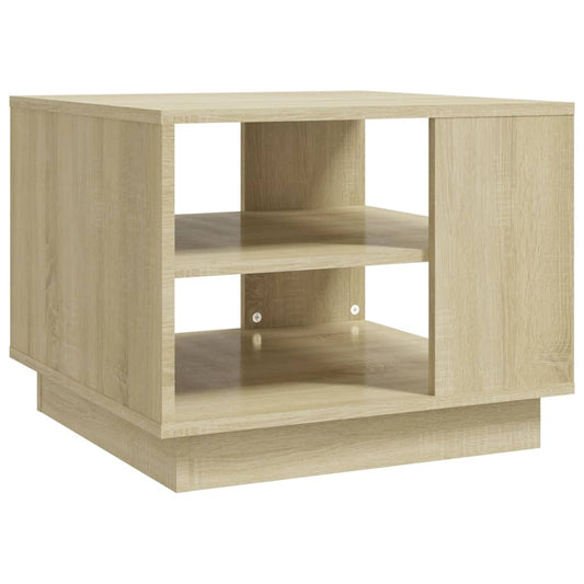 Konferenční Stolek Dub Sonoma 55 X 55 X 43 Cm Kompozitní Dřevo