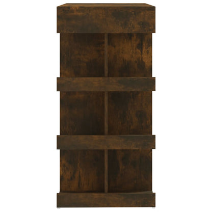 Barový Stůl S Úložným Regálem 100 X 50 X 101,5 Cm