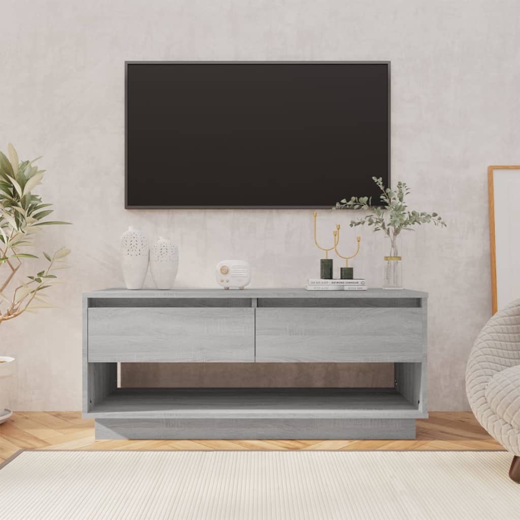 Tv Skříňka 102 X 41 X 44 Cm Kompozitní Dřevo