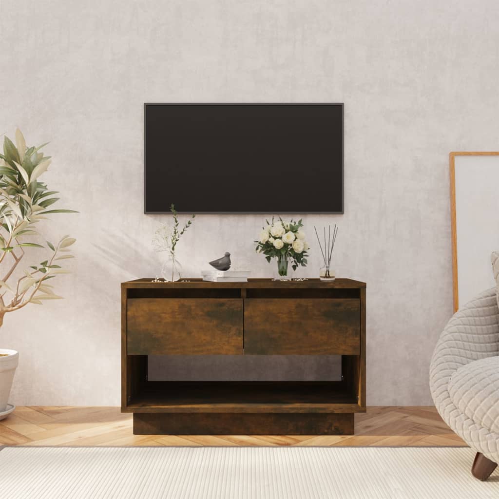 Tv Skříňka Šedá Sonoma 70 X 41 X 44 Cm Kompozitní Dřevo