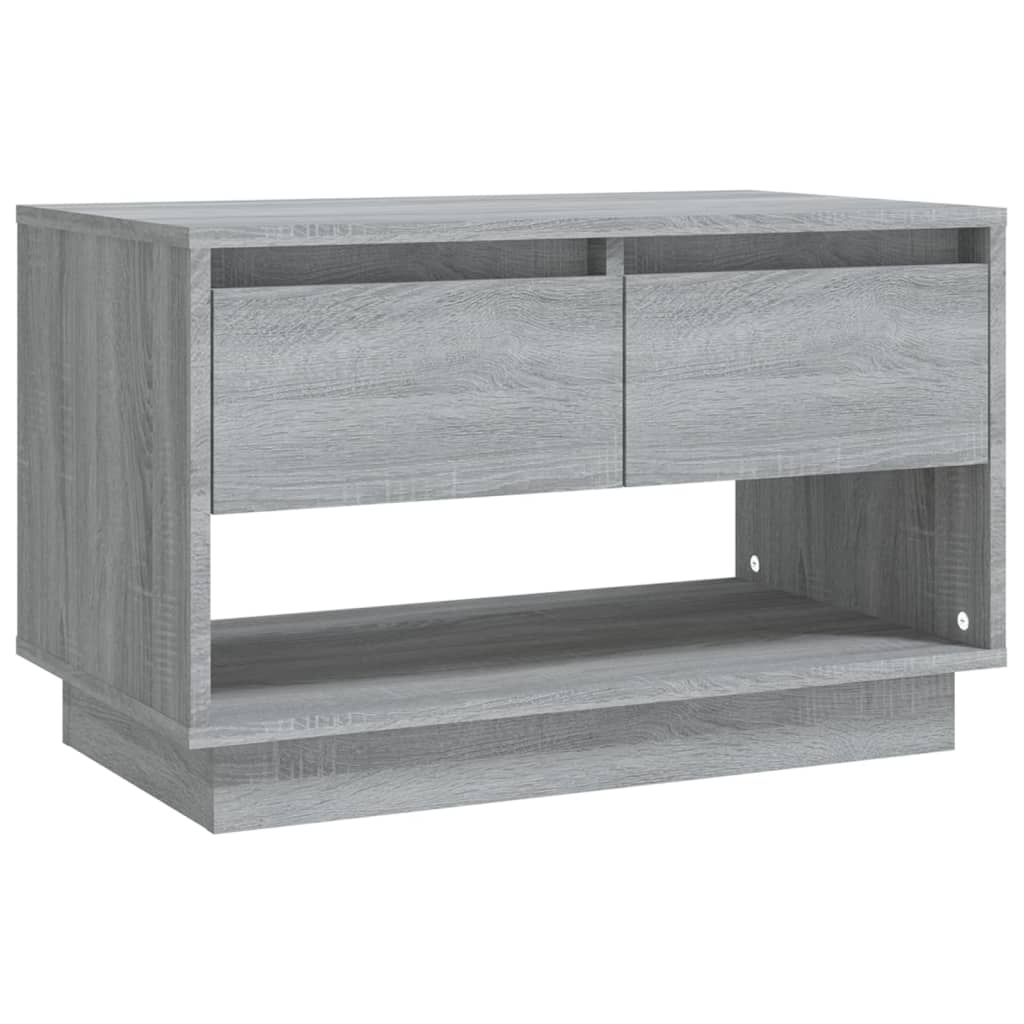 Tv Skříňka Šedá Sonoma 70 X 41 X 44 Cm Kompozitní Dřevo