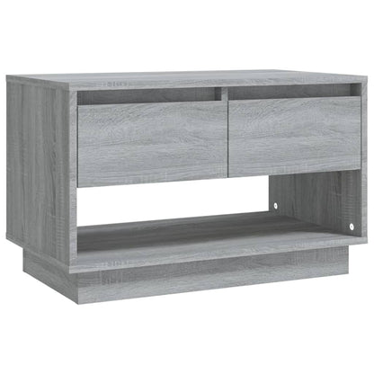 Tv Skříňka Šedá Sonoma 70 X 41 X 44 Cm Kompozitní Dřevo