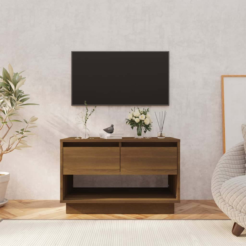 Tv Skříňka Šedá Sonoma 70 X 41 X 44 Cm Kompozitní Dřevo