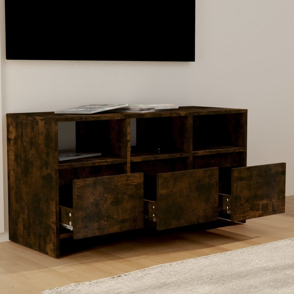 Tv Skříňka 102 X 37,5 X 52,5 Cm Kompozitní Dřevo