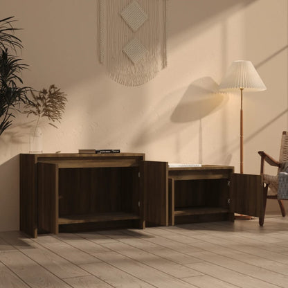 Tv Skříňka 146,5 X 35 X 50 Cm Kompozitní Dřevo
