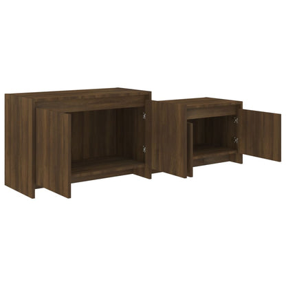 Tv Skříňka 146,5 X 35 X 50 Cm Kompozitní Dřevo