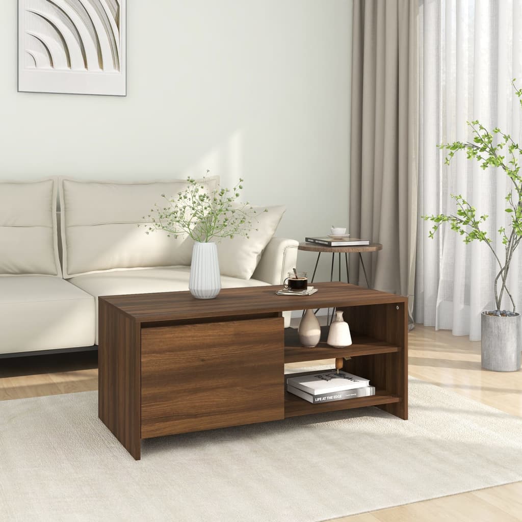 Konferenční Stolek 102X50X45 Cm Kompozitní Dřevo