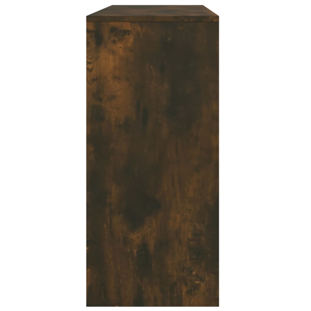 Konzolový Stolek Kouřový Dub 100X35X76,5 Cm Kompozitní Dřevo