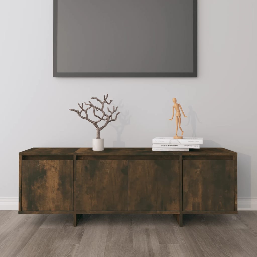 Tv Skříňka Šedá Sonoma 120 X 30 X 40,5 Cm Dřevotříska
