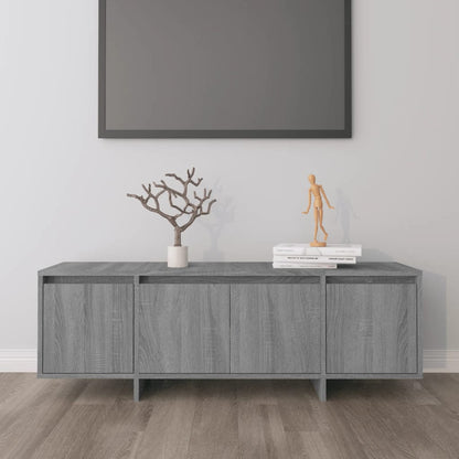Tv Skříňka Šedá Sonoma 120 X 30 X 40,5 Cm Dřevotříska