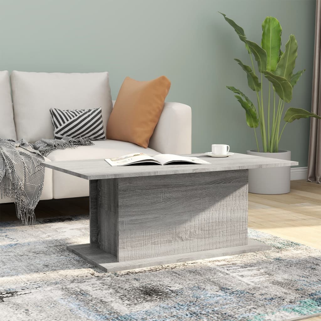 Konferenční Stolek 102X55,5X40 Cm Kompozitní Dřevo