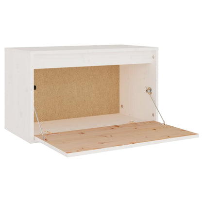 Nástěnná Skříňka 60 X 30 X 35 Cm Masivní Borové Dřevo