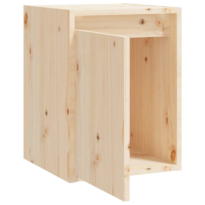 Nástěnné Skříňky 2 Ks 30 X 30 X 40 Cm Masivní Borové Dřevo