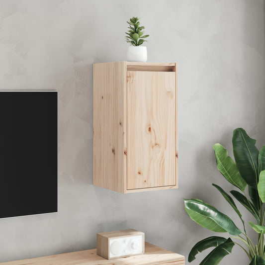 Nástěnná Skříňka 30 X 30 X 60 Cm Masivní Borové Dřevo