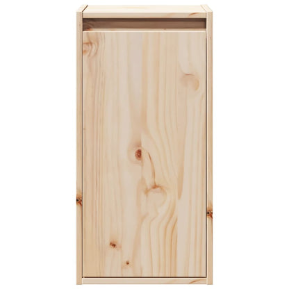 Nástěnné Skříňky 2 Ks 30 X 30 X 60 Cm Masivní Borové Dřevo