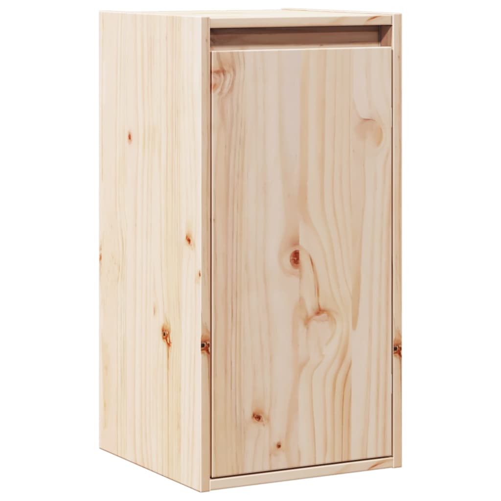 Nástěnné Skříňky 2 Ks 30 X 30 X 60 Cm Masivní Borové Dřevo