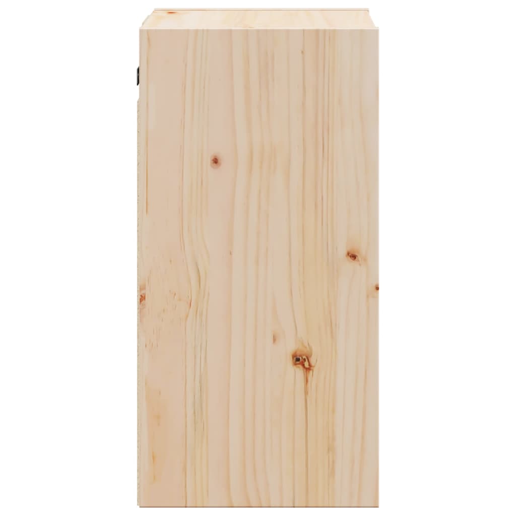 Nástěnné Skříňky 2 Ks 30 X 30 X 60 Cm Masivní Borové Dřevo