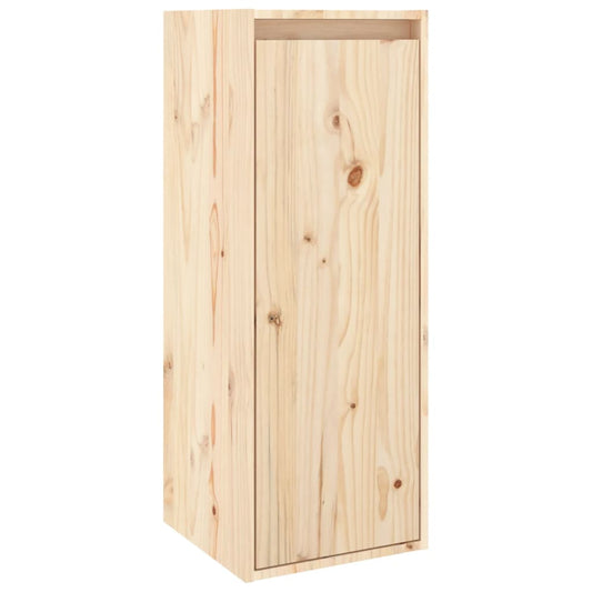 Nástěnná Skříňka 30 X 30 X 80 Cm Masivní Borové Dřevo