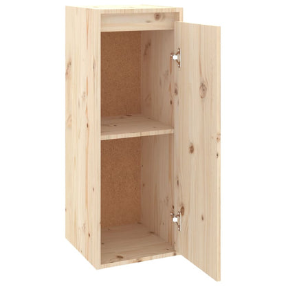 Nástěnná Skříňka 30 X 30 X 80 Cm Masivní Borové Dřevo