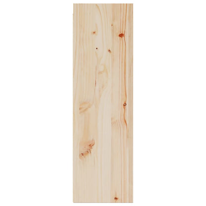 Nástěnné Skříňky 2 Ks 30 X 30 X 100 Cm Masivní Borové Dřevo