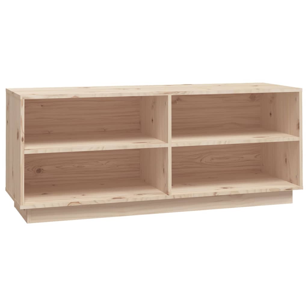 Botník 110 X 34 X 45 Cm Masivní Borové Dřevo