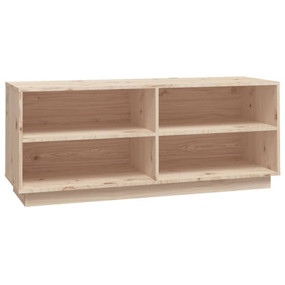 Botník 110 X 34 X 45 Cm Masivní Borové Dřevo