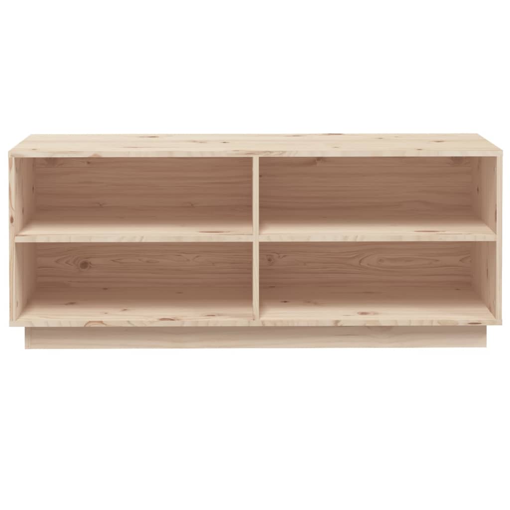 Botník 110 X 34 X 45 Cm Masivní Borové Dřevo