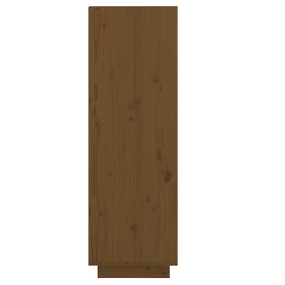 Botník Medově Hnědý 30X34X105 Cm Masivní Borové Dřevo
