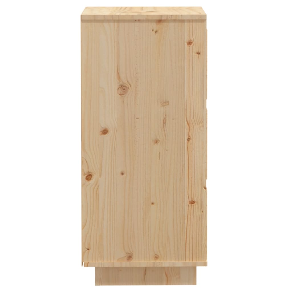 Příborník 32 X 34 X 75 Cm Masivní Borové Dřevo
