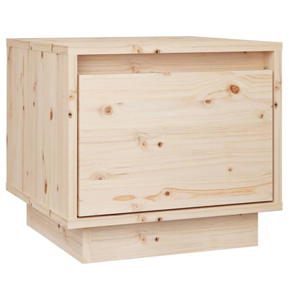 Noční Stolky 2 Ks 35 X 34 X 32 Cm Masivní Borové Dřevo
