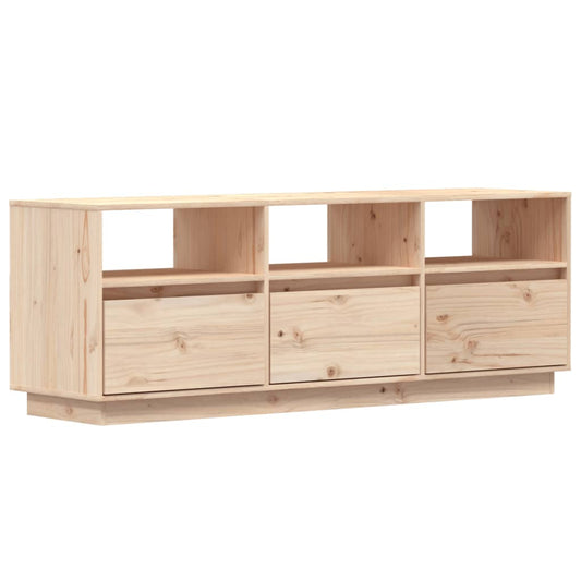 Tv Skříňka 140 X 37 X 50 Cm Masivní Borové Dřevo