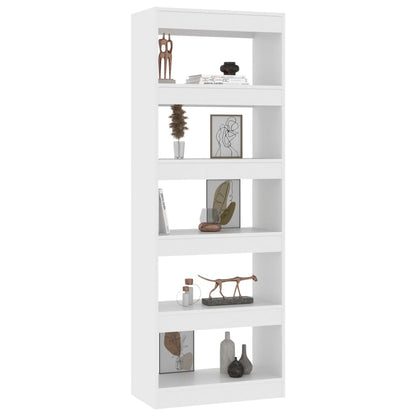 Knihovna / Dělicí Stěna 60 X 30 X 166 Cm Kompozitní Dřevo